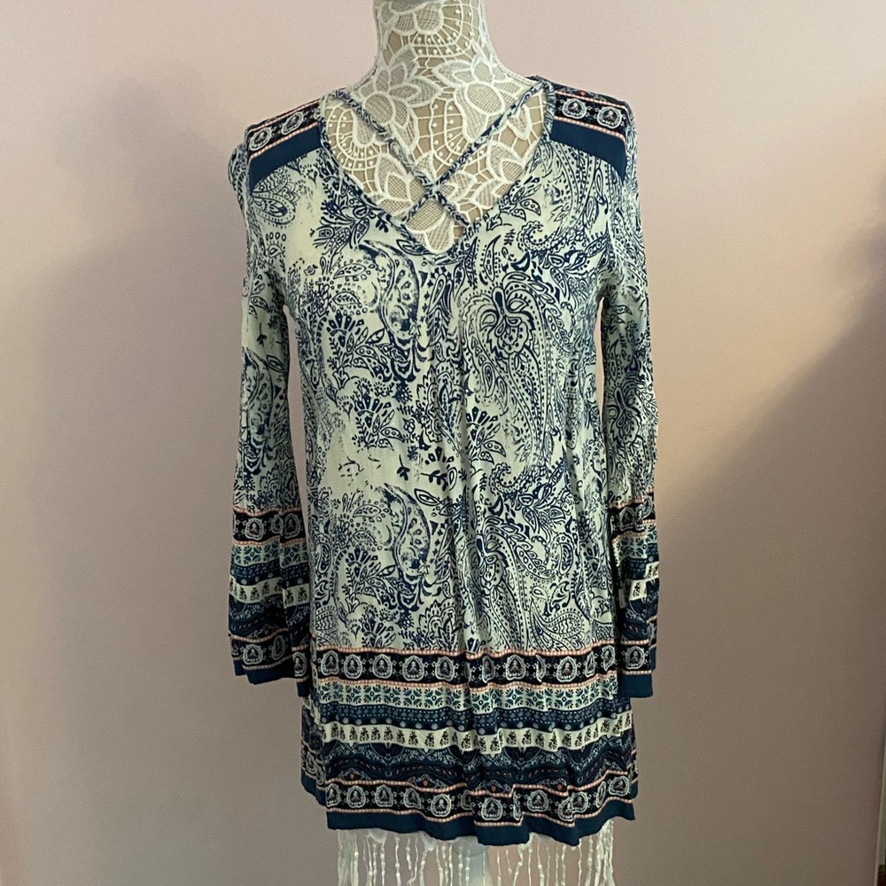 Blu pepper shift dress
